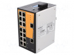 Industrial module: switch Ethernet | unmanaged | 9.6&divide;60VDC | RJ45
