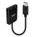 Lindy DisplayPort jaotur 2-port HDMI MST hub