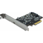 Inter-Tech PCIe adapterkaart ARGUS KC-008, PCIeX4->USB3.2 jaem&uuml;&uuml;k
