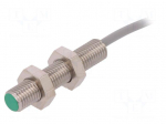 Sensor: inductive | Output conf: PNP / NO | 0&divide;2mm | 10&divide;30VDC | M8 | IP67