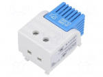 Sensor: thermostat | Topen: 25&deg;C | Tclos: 35&deg;C | Contacts: NO | 5A | &plusmn;7&deg;C