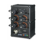 Switch Planet PLANET IGS-604HPT-RJ hallatav L2+ Gigabit Ethernet (10/100/1000) l&uuml;liti PoE toe Black