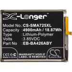4900 mAh for Samsung EB-BA426ABY,GH82-24377A,GH82-25461A