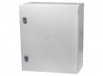 Enclosure: multipurpose | X: 600mm | Y: 600mm | Z: 300mm | CS | steel | grey