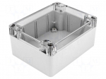 Enclosure: multipurpose | X: 90mm | Y: 115mm | Z: 55mm | polycarbonate
