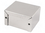Enclosure: multipurpose | X: 56mm | Y: 69mm | Z: 41mm | 1411 | aluminium
