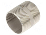Splice terminal: connector pipe | stainless steel AISI 316L