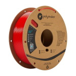 3D-printeri traat Polymaker PETG PolyLite Red, 1kg