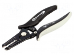 Stripping tool | Wire: round | 10AWG&divide;20AWG | &Oslash;cable: 0.8&divide;2.6mm | ESD