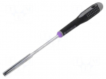 Screwdriver | hex socket | Blade length: 125mm | Overall len: 247mm