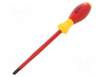 Screwdriver | insulated | slot | 6,5x1,2mm | Blade length: 150mm
