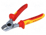 Cutters | Conform to: EN 60900 | 50mm2 | 15mm | 1kVAC | Kind: insulated