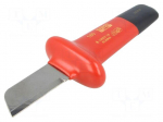 Knife | for electricians | Kind of blade: straight | 1kVAC