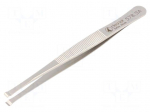 Tweezers | Blades: straight | Blade tip shape: round | non-magnetic