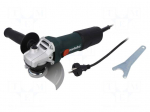Angle grinder | max.2Nm | 11500rpm | 850W | 125mm | Kind: electric