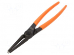Pliers | for circlip | internal | 85&divide;165mm | Pliers len: 310mm