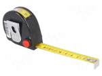 Measuring tape | L: 3m | Width: 16mm | Enclos.mat: ABS