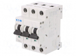 Circuit breaker | 230/400VAC | Inom: 20A | Poles: 3 | DIN | Charact: B