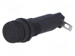 Fuse holder | cylindrical fuses | 5x20mm | 10A | 250V | -40&divide;85&deg;C