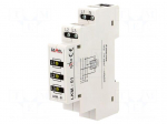 Module: voltage indicator | 3x400VAC | IP20 | DIN | 90x17.5x66mm
