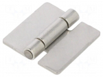 Hinge | Width: 30mm | stainless steel | H: 30mm | for welding