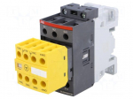 Contactor: 3-pole | NO x3 | Auxiliary contacts: NC x2,NO x2 | 26A