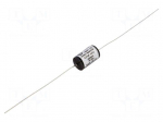 Capacitor: polypropylene | 0.27uF | 400VDC | &plusmn;2% | &Oslash;10.3x18mm | 0.001