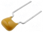 Capacitor: ceramic | MLCC,monolithic | 4.7uF | 50V | Z5U | &plusmn;20% | THT