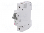 Circuit breaker | 230/400VAC | Inom: 10A | Poles: 1 | Charact: D | 6kA