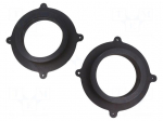 Spacer ring | MDF | 165mm | Mazda | impregnated | 2pcs.