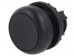 Switch: push-button | 22mm | Stabl.pos: 1 | black | none | IP67 | flat