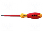 Screwdriver: insulated | hex key | HEX 6mm | Blade length: 100mm