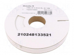Heat shrink sleeve | glueless | 2: 1 | 9.5mm | L: 13m | white