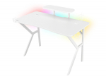 Genesis | Gaming Desk | Holm 320 RGB | White