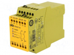 Automation module: safety relay | 24VAC | Usup: 24VDC | IN: 2 | OUT: 2