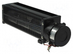 Fan: AC | cross flow | 230VAC | 402x100x90mm | 300.9m3/h | 50dBA | ball