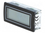 Counter: electronical | LCD | pulses | 9999 | Resetting: electrical