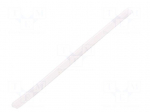 Hole and edge shield | polyetylene | L: 30.5m | natural | H: 4.1mm
