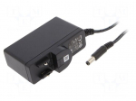 Power supply: switching | mains,plug-in | 12VDC | 1.5A | 18W | 87.5%