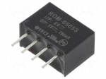 Converter: DC/DC | 1W | Uin: 4.5&divide;5.5VDC | Uout: 5VDC | Iout: 200mA | SIP4