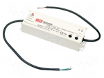 Power supply: switching | LED | 60W | 12VDC | 3&divide;5A | 90&divide;305VAC | IP65
