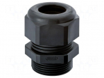 Cable gland | with long thread | M50 | 1.5 | IP68 | polyamide | black