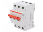 Switch-disconnector | Poles: 3 | for DIN rail mounting | 25A | 415VAC