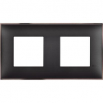Cover plate - 2+2 horizontal/vertical installation modules