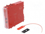 Automation module: safety relay | 48&divide;240VAC | 48&divide;240VDC | IN: 1 | IP20