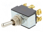 Switch: toggle | Pos: 2 | DPDT | ON-ON | 21A/14VDC | Leads: screw | TB/TB1