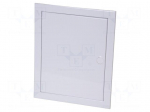 Enclosure: for modular components | IP40 | plaster embedded