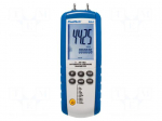 Manometer | 0&divide;200mbar | LCD | &plusmn;0.3% | Interface: USB | Illumin: yes