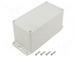 Enclosure: multipurpose | X: 80mm | Y: 160mm | Z: 85mm | polycarbonate