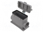 Enclosure for connectors: HDC | IP65 | Han&reg; B | Type: high | size 16B